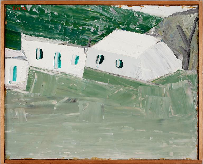 EVE ERIKSSON, olja på duk, sign o dat 72.
