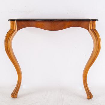 Spegel med konsolbord, 1800-talets slut.