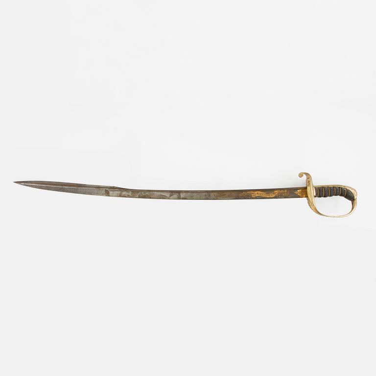 Swedish sabre model 1859.