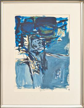 JÖRGEN FOGELQUIST, gouache, sign o dat 1962.