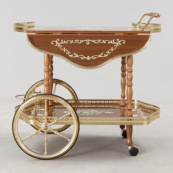 SERVERINGSVAGN, mässing, 1900-talets sista kvartal.