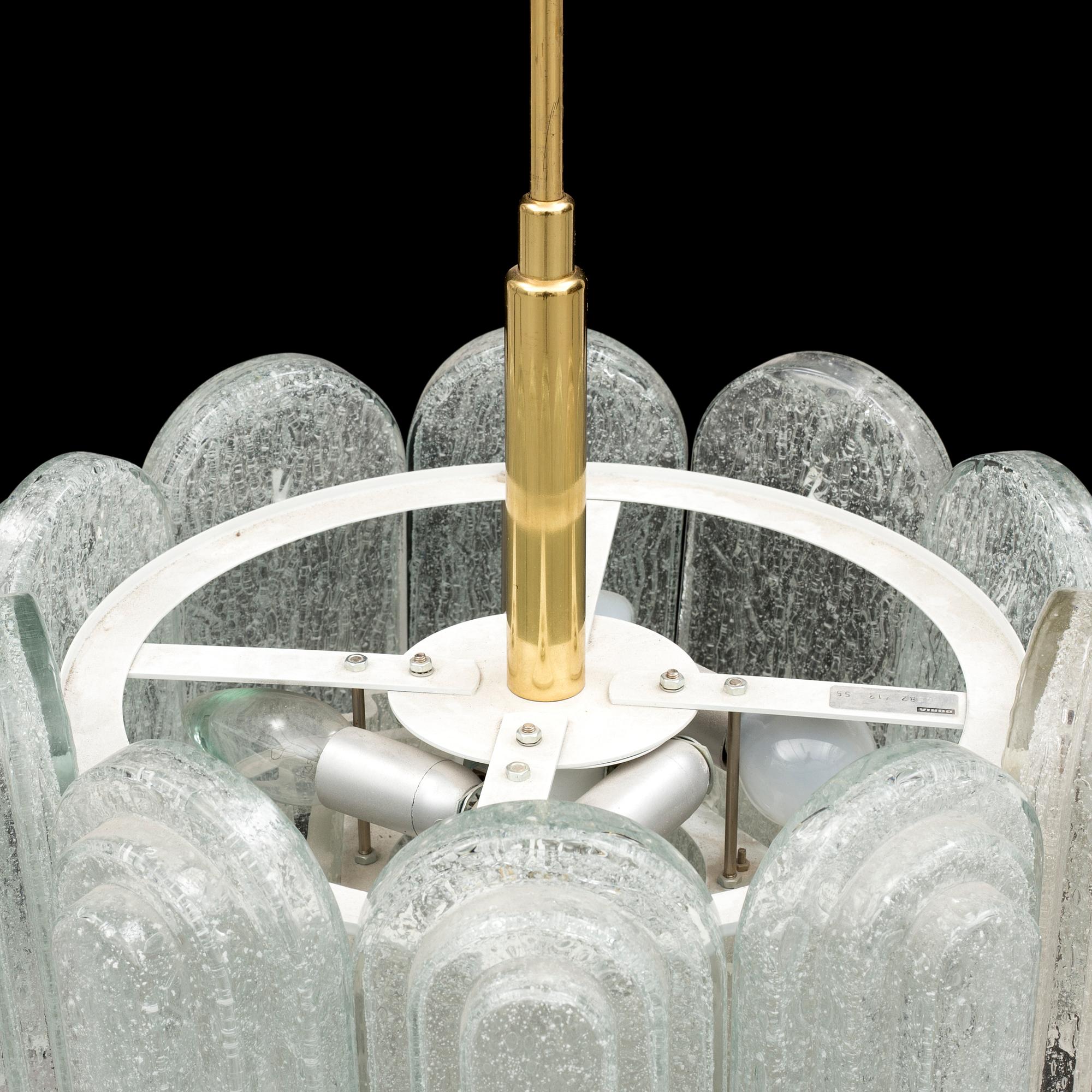 a Ceiling lamp by Doria Lichtenwerken, Austria, 1960/70s.