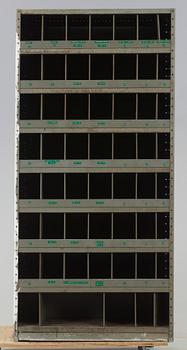 INDUSTRISKÅP, metall, 1900-talets andra hälft.