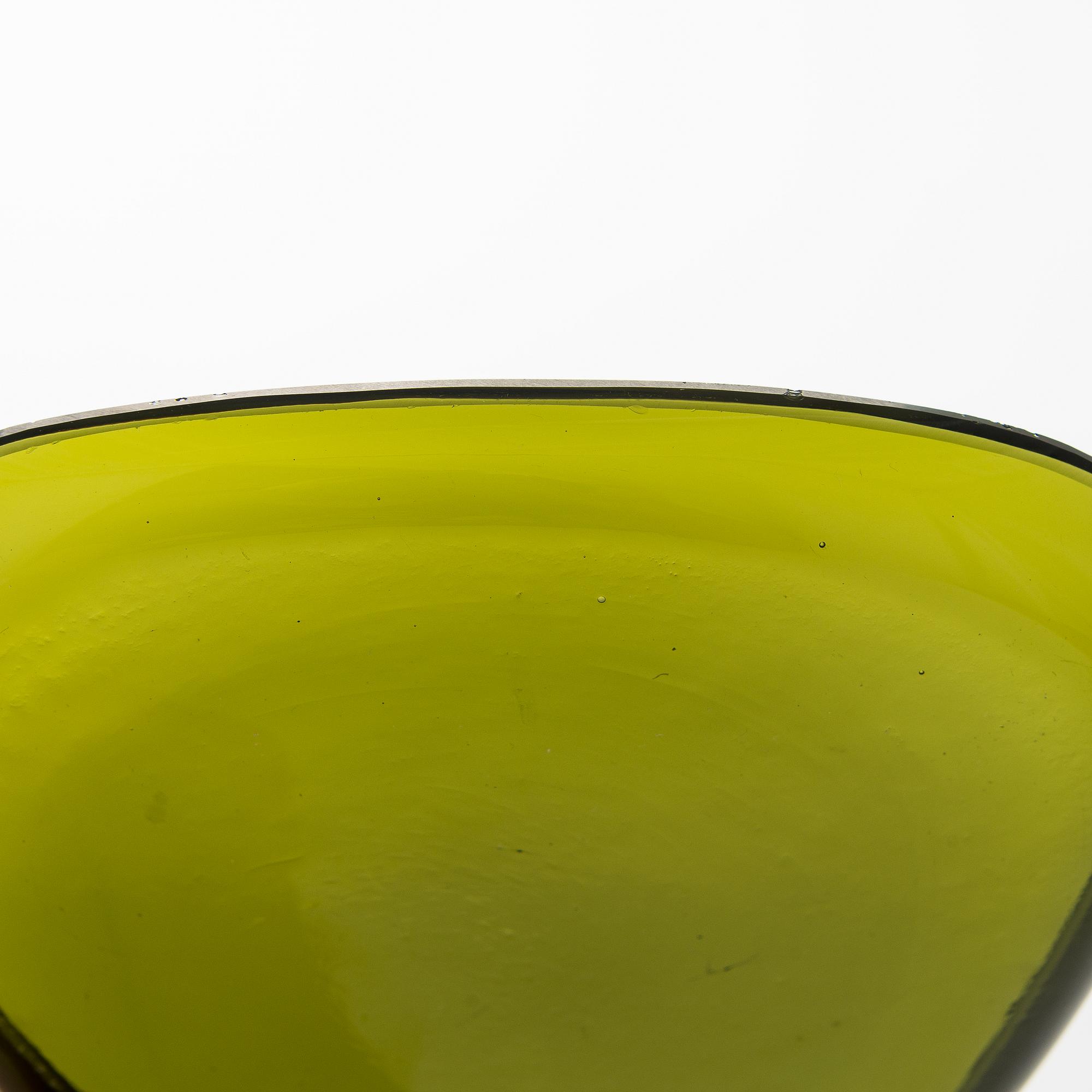 Alvar Aalto, fat, 4 st, modell 3900-37 signerad Alvar Aalto Iittala -56.