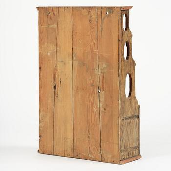 Hängskåp, Sverige, 1700-talets första hälft, Senbarock.