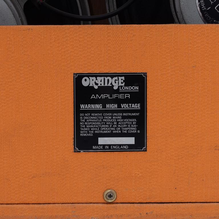 Orange, "Custom Reverb Twin",  gitarrförstärkare, modell 125, England, 1970-tal.