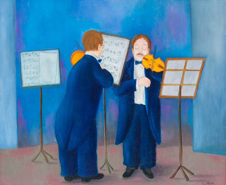 Lennart Jirlow, "Violinister" (Violinist).