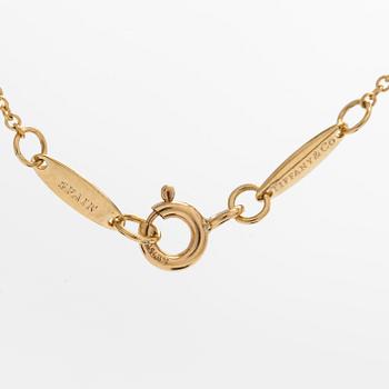 Tiffany & Co, Elsa Peretti, halsband, "Open Heart", 18K guld.