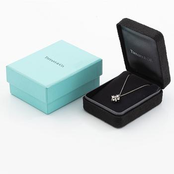Tiffany & Co, "Lynn pendant", platinum with brilliant-cut diamonds.