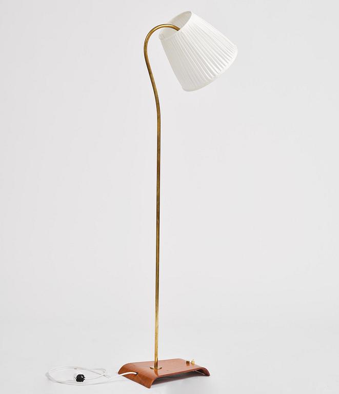 Bertil Brisborg, a floor lamp, Nordiska Kompaniet, 1940s–50s.