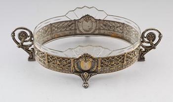 JARDINJÄR, mässing, gustaviansk stil, 1900-talets första hälft.