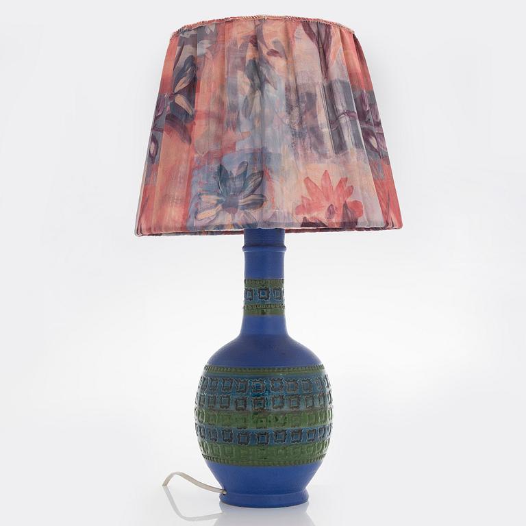 Aldo Londi, bordslampa, Bitossi, Italien 1900-talets mitt.