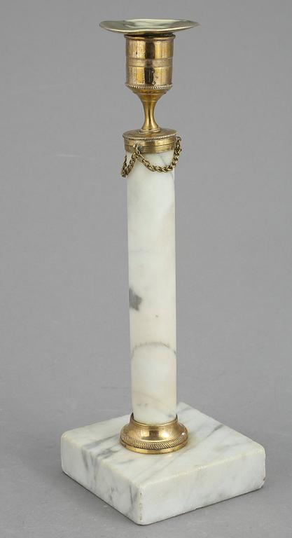 LJUSSTAKE, sengustaviansk, tidigt 1800-tal.