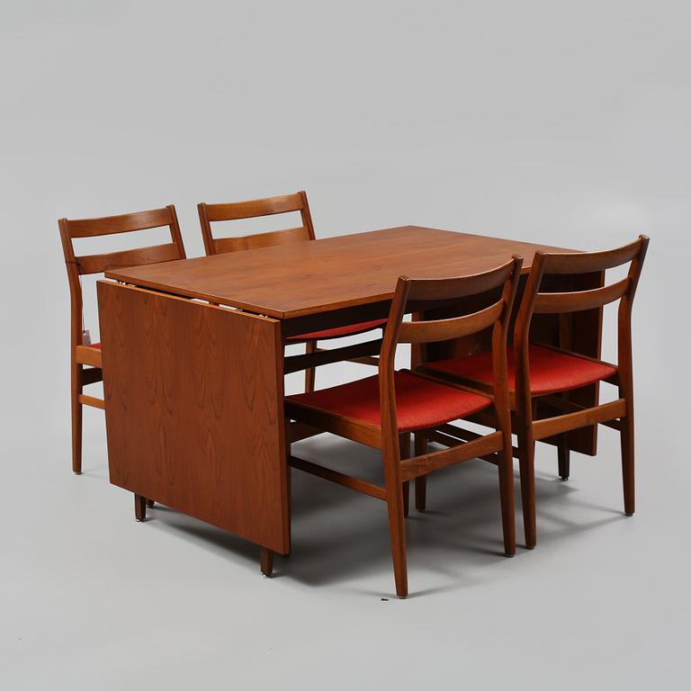 MATSATSGRUPP, 5 delar, 1950/60-tal.