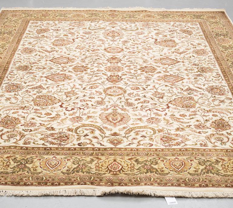 A CARPET, Kashmir part silk 303 x 234 cm.