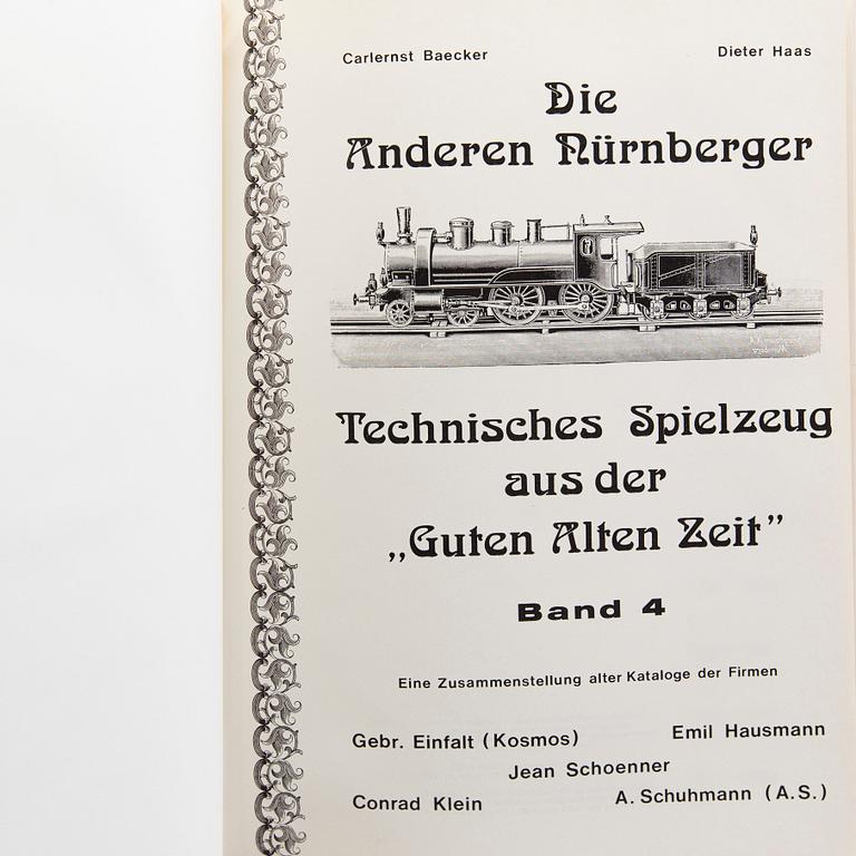 BÖCKER, "Die Anderen Nürnberger" band 1-4, Frankfurt, 1973-75.