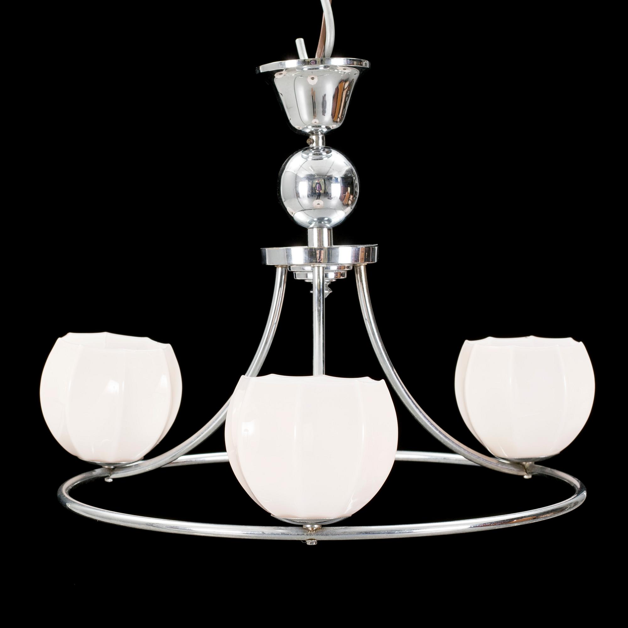 A mid- 20th century ceiling lamp.