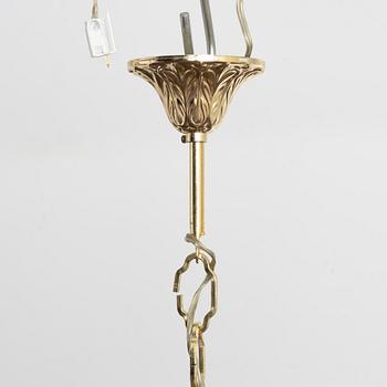 A chandelier, probably Italy, second half of the 20th century.
