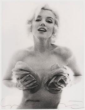 598. Bert Stern, "Marilyn Monroe- Roses 1962".