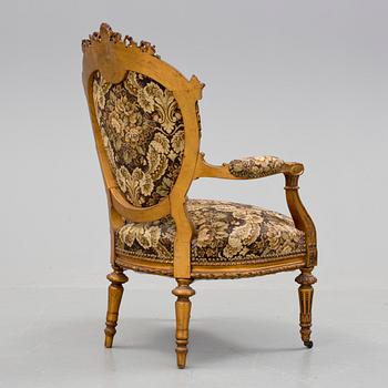 KARMSTOL. Louis XVI-stil. 1900-talets första hälft.