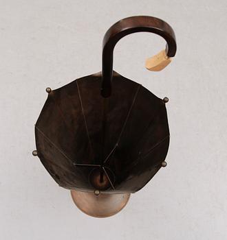 PARAPLYSTÄLL, koppar, 1900-talets första hälft.