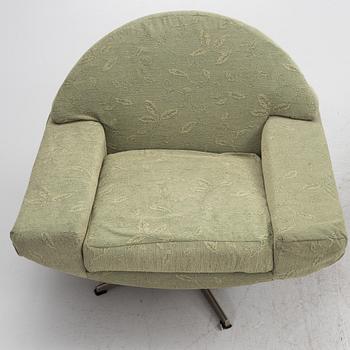 Johannes Andersen, sofa and armchair, "Capri", Trensum, second half of the 20th century.