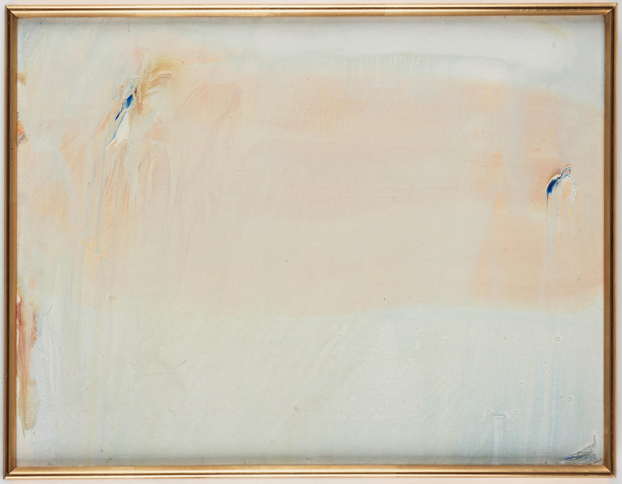 Olivier Debré, "Blanche pale rose (Loire)".