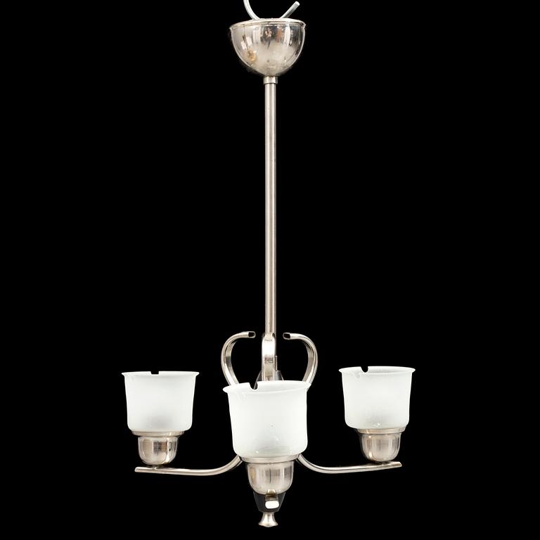 TAKLAMPA, Art Deco, 1930-tal. Höjd ca 60 cm.