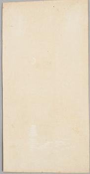 Seki, two watercolours, "Moonlit Temple" and "Bridge in Autumn Landscape", Japan 20th century.