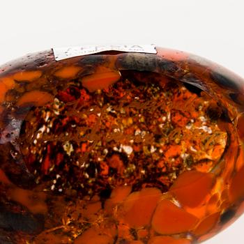 KAJ FRANCK, a figurine signed Kaj Franck, Nuutajärvi Notsjö. 1970s.