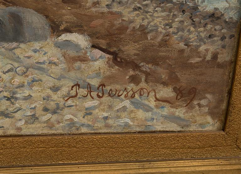 PER ADOLF PERSSON, olja på duk. Signerad och daterad -89.