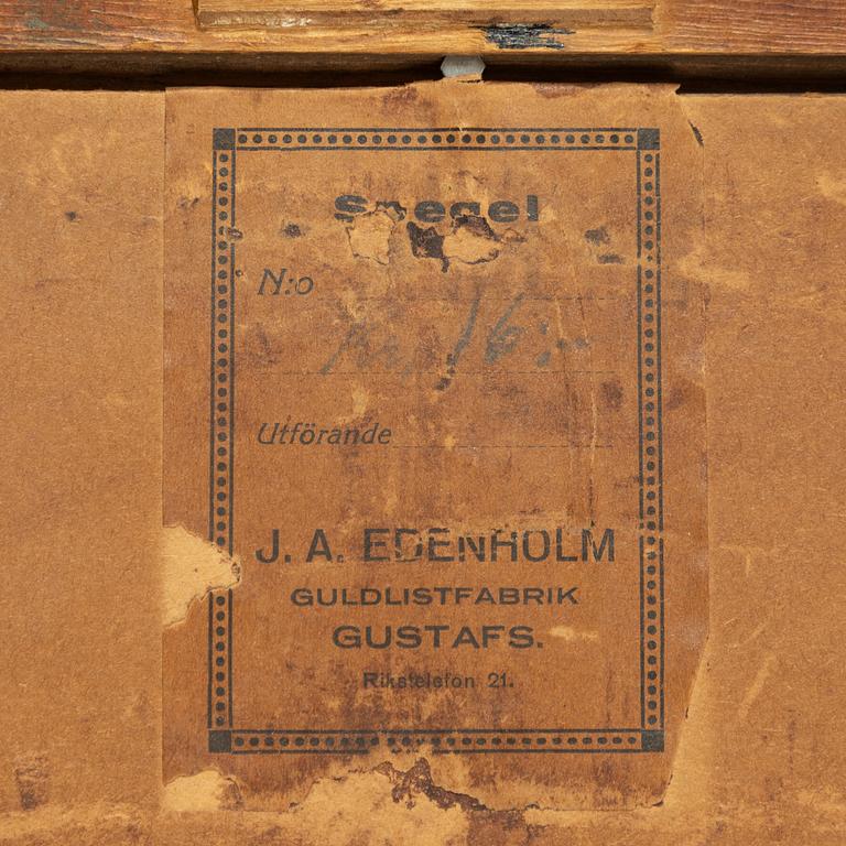 A mirror, JA Edenholm Guldlistfabrik, 1920s/30s.