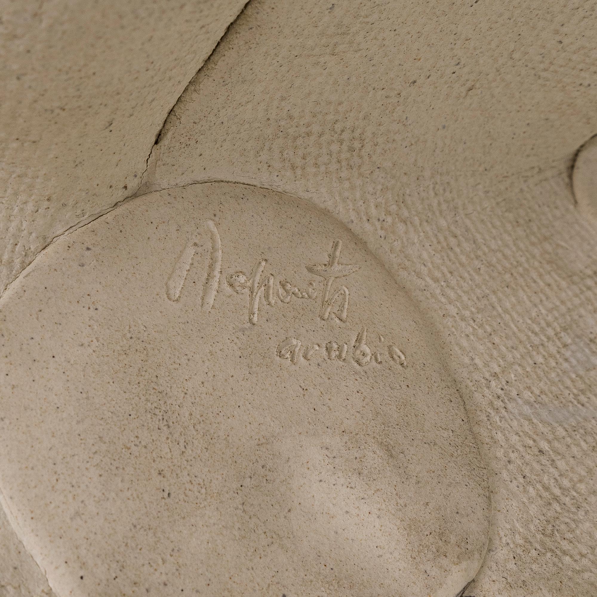 Zoltan Popovits, a ceramic bowl signed Popovits Arabia.