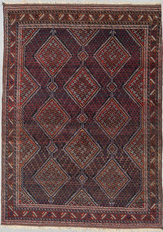 MATTA, semiantik/antik, Afshar, ca 208 X 147 cm.