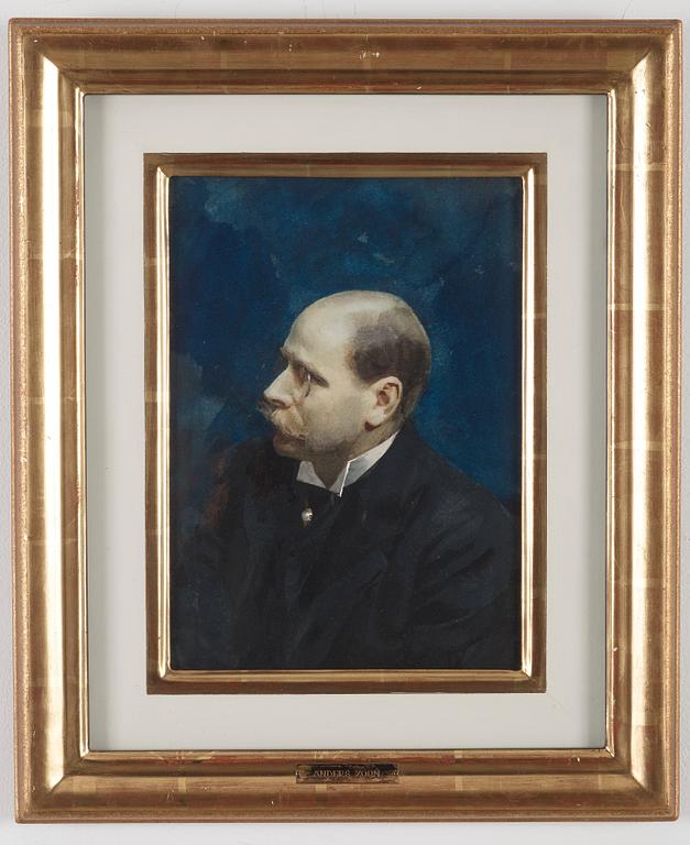 Anders Zorn, Porträtt föreställande Ernst Morris Bratt.