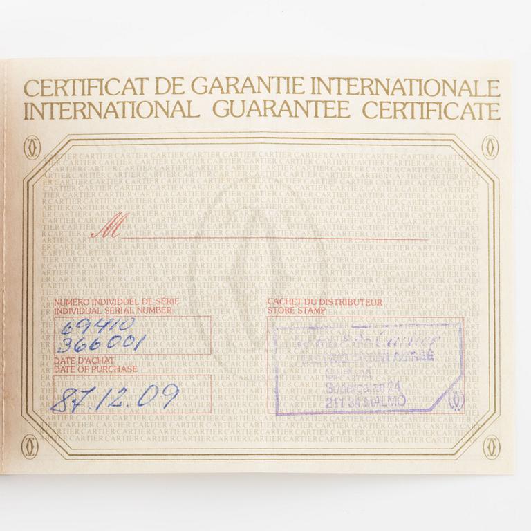 Cartier, Tank, wristwatch, 20.5 x 20 (28) mm.