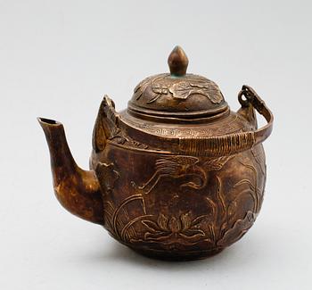 KANNA, brons, Qing dynastin, med Xuandes sex karaktärers märke.