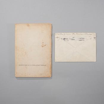 TOVE JANSSON, brev daterat 4 sept. -51, och bok "Småtrollen och den stora översvämningen", Helsingfors 1945.