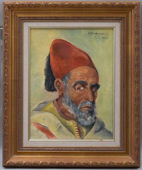 Hugo Backmansson, PORTRAIT OF A MAN.