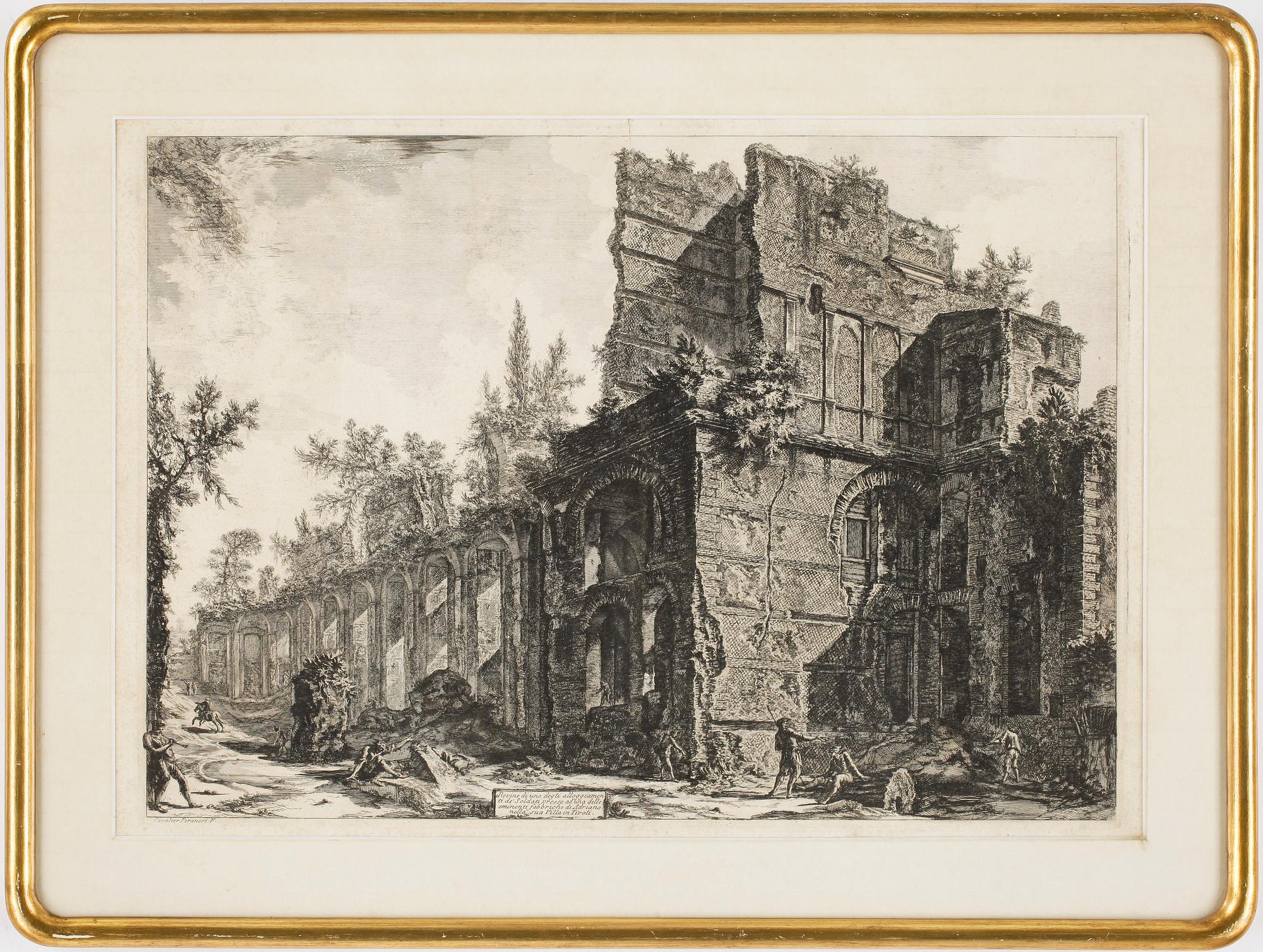 GIOVANNI BATTISTA PIRANESI, gravyr.