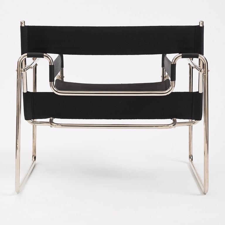 Marcel Breuer, fåtölj, första versionen av modell "B3", Standard Möbel, Tyskland ca 1926-1927.