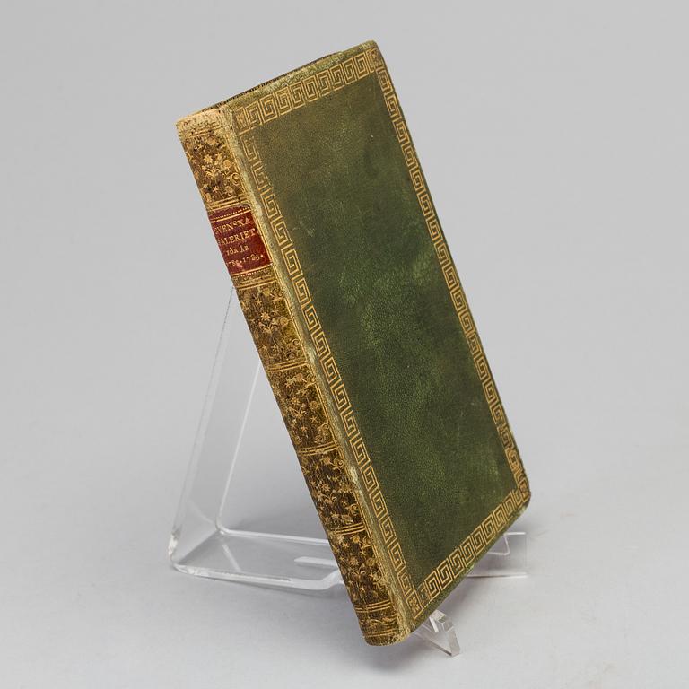 J. F. Martin (1755-1816): Svenska Galeriet, eller Portraiter af märkvärdige svenske herrar och fruntimer,Stockholm [1783.