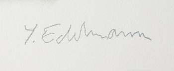 Yrjö Edelmann, "Packed blue and grey heaven".