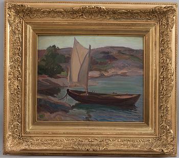 Wilho Sjöström, VENE SAARISTOSSA.
