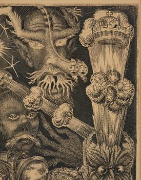 Eduard Wiiralt, "Põrgu" (Hell).