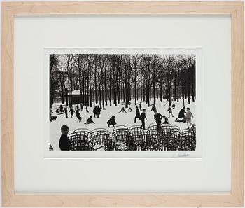 Edouard Boubat, "Jardin du Luxembourg, Paris", 1955.