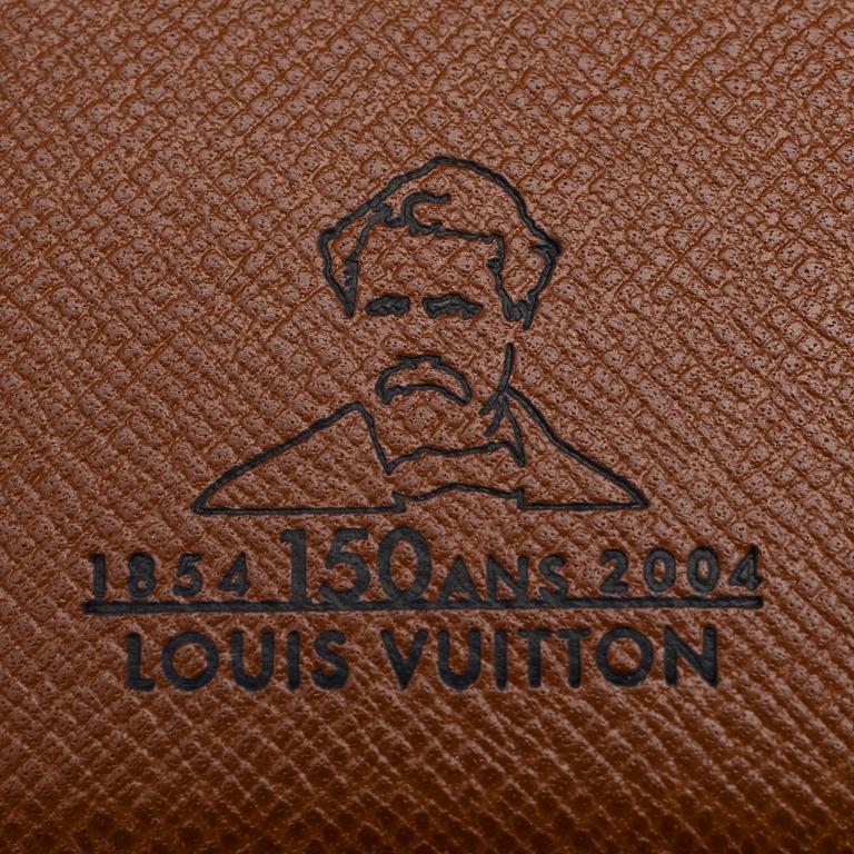 Mini agenda -cover with address book and notepad, for the 150 years of Louis Vuitton in 2004.