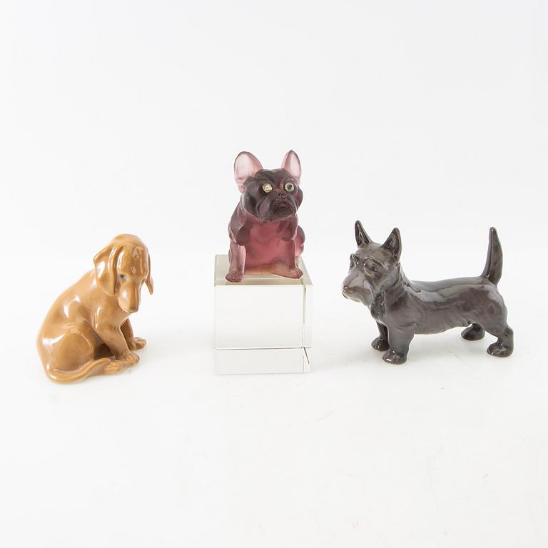 Figurines 10 pcs including Bing & Grøndahl 20th century.
