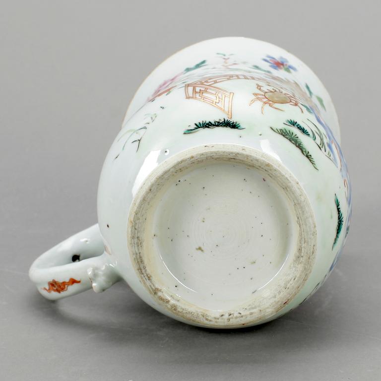 MUGG, porslin, Kina, Qian Long (1736-1795).