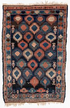 Matta, orientalisk, antik, ca 195 x 130 cm.